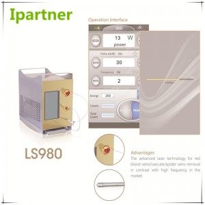 Il laser a diodi Ipartner LS980 riduce il sistema di arrossamento